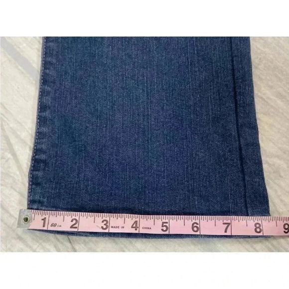 Vintage Classic Tommy Hilfiger Woman’s Denim Jeans Size 8 Stright Fit Med Wash - Picture 11 of 16